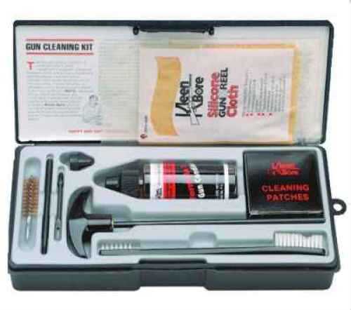 Kleen-Bore Classic Cleaning Kit For 38/357/9MM/380 Handgun With Storage Box PK210